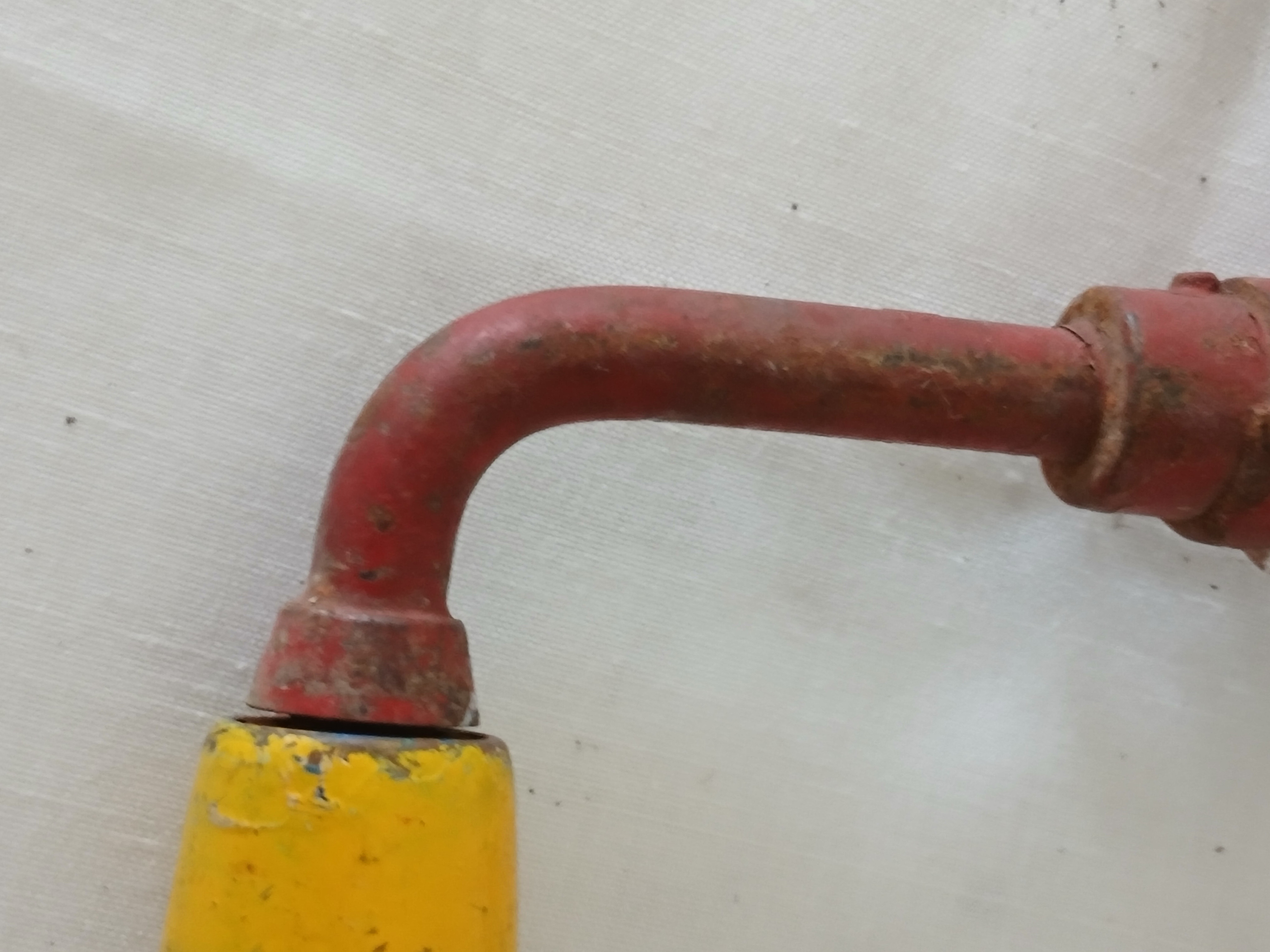 Outil ancien chignole, perçeuse à main et un foret - Bon état - Photo 6